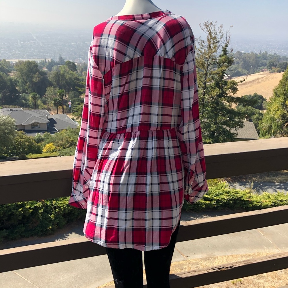 Torrid Button Up Blouse - Picture 3 of 5